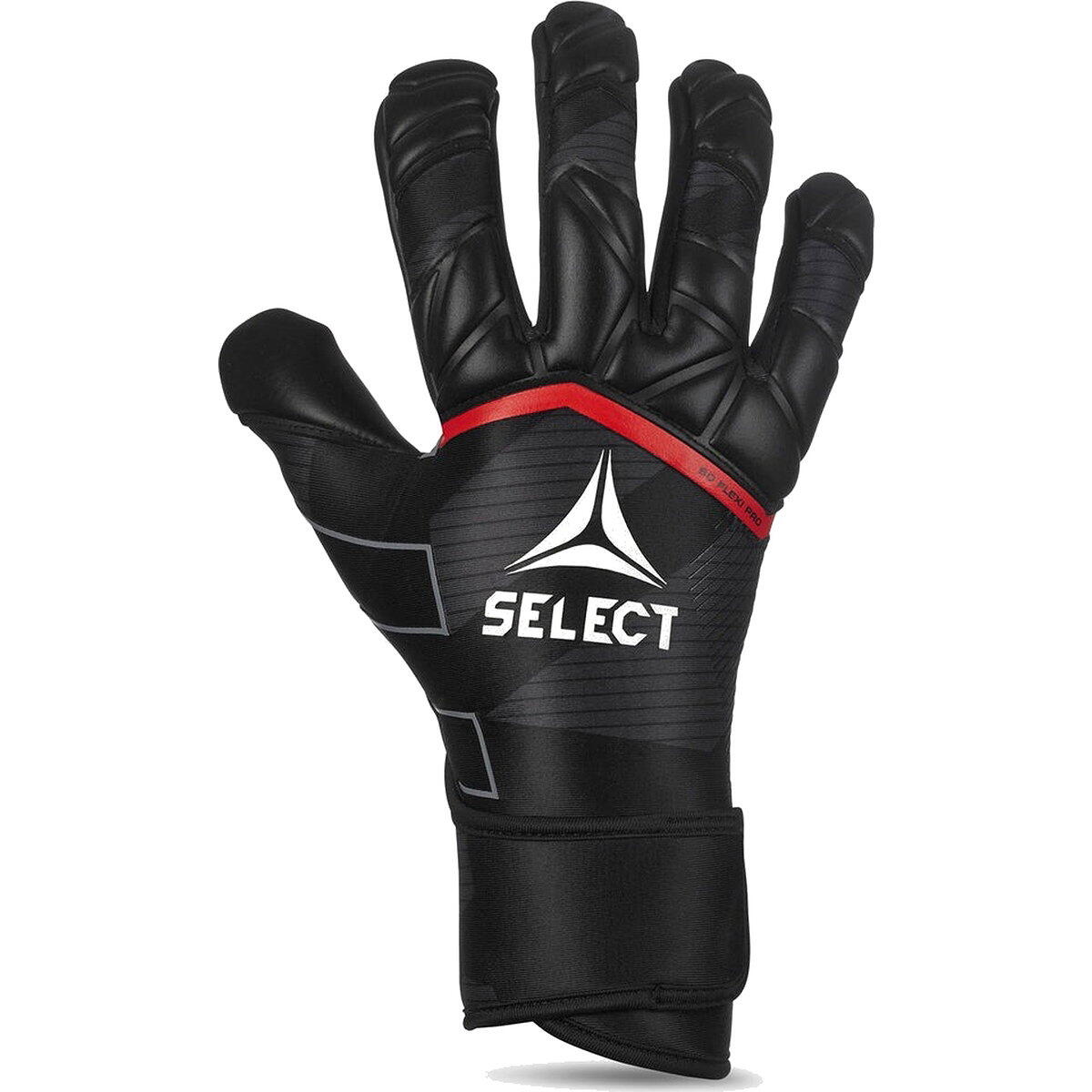 Select 90 Flexi Pro V24 Gants de Gardien - Noir / Rouge Taille 8 3/5