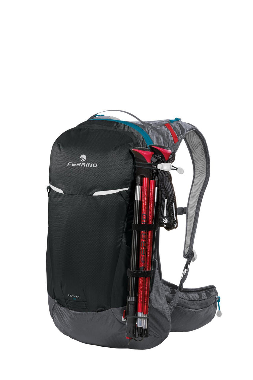 Mochila Ferrino Zephyr 12L Negro/Gris 5/6