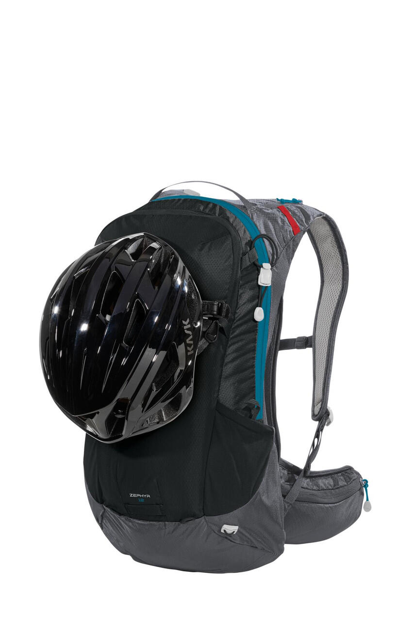 Mochila Ferrino Zephyr 12L Negro/Gris 4/6