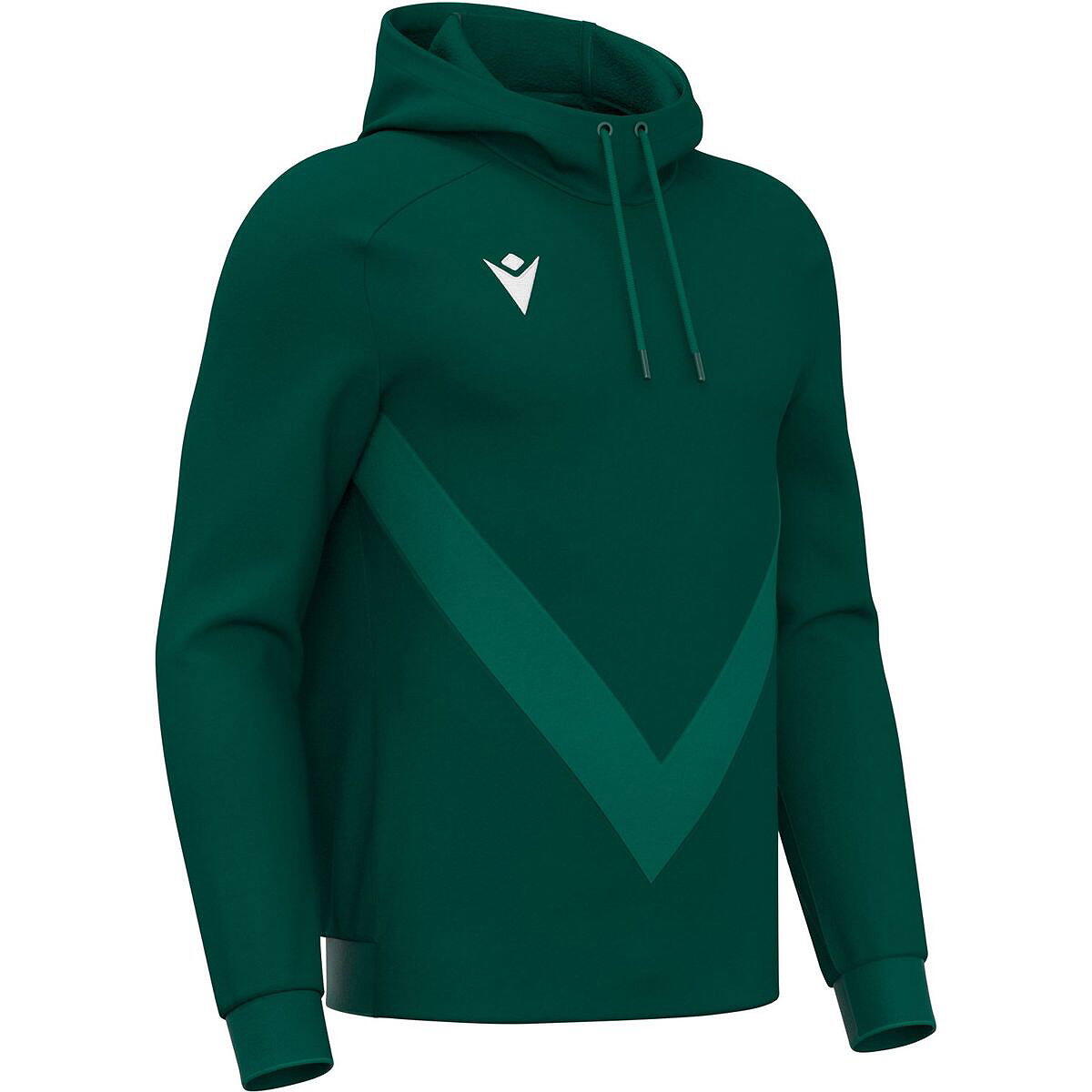 Sweater - Sport - Heren - Fleece capuchonsweater Thunder Fenders - Bottle Green 3/5