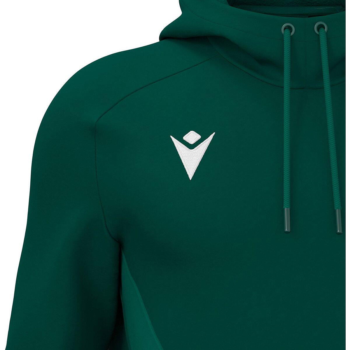 Sweater - Sport - Heren - Fleece capuchonsweater Thunder Fenders - Bottle Green 2/5