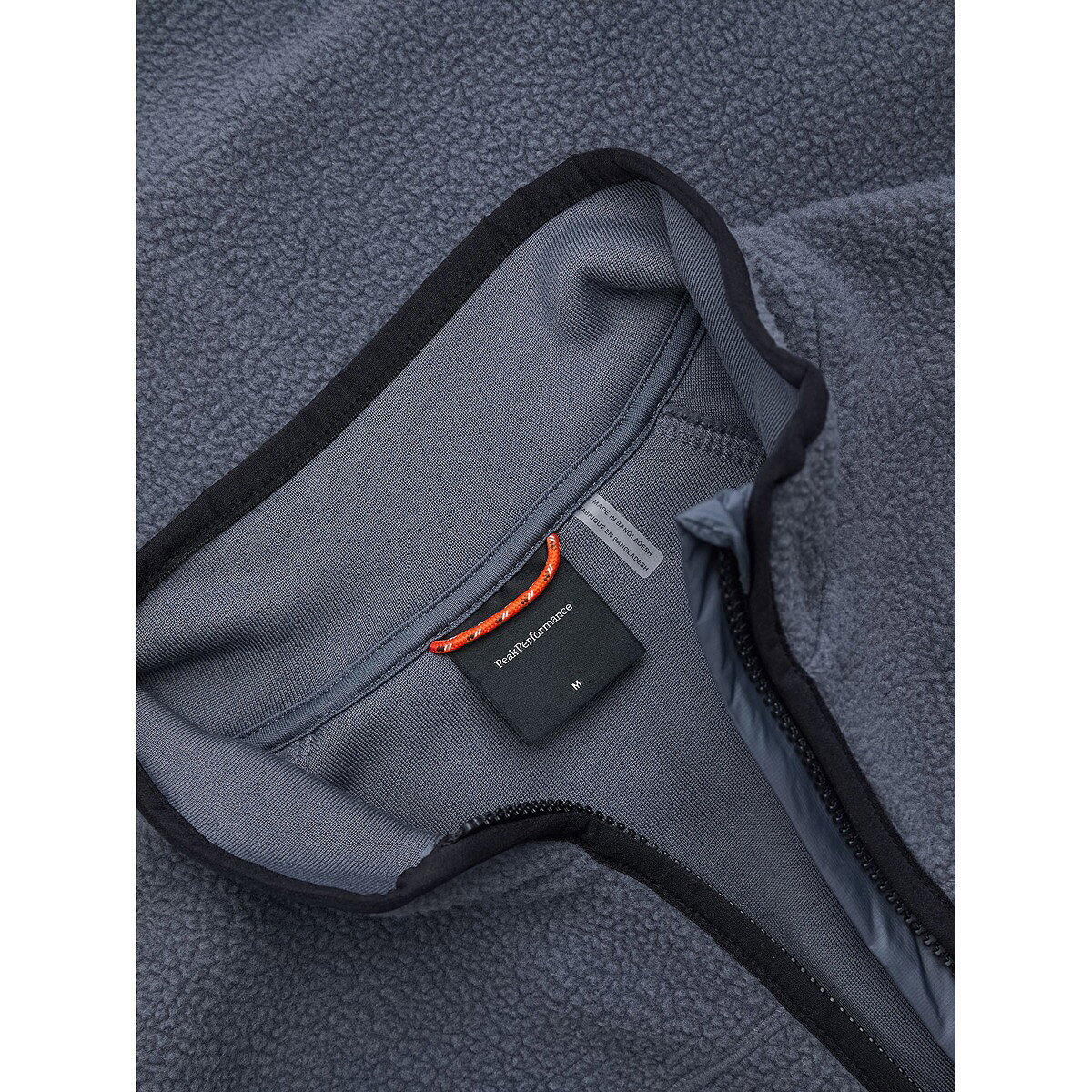 Veste polaire zippée Peak Performance homme - Mountain Mist 4/5
