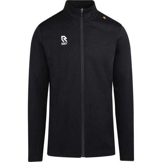 Robey Crossbar Polyester Gilet Kinderen - Zwart