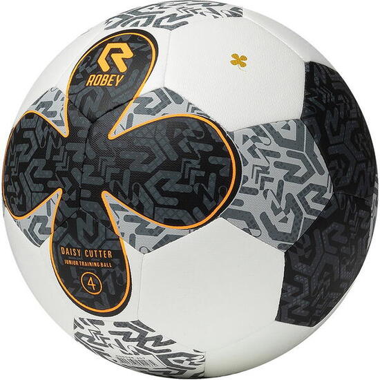 Robey Daisy Cutter 290 Taille 4 - Ballon d'entraînement Blanc / Orange Fluo