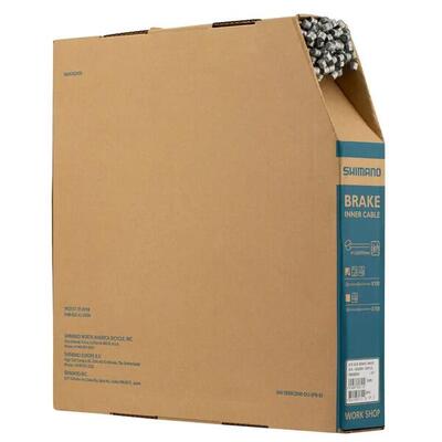 Cavi freno per mountain bike in acciaio inox Shimano 1.6 mm 2050 mm (x100)