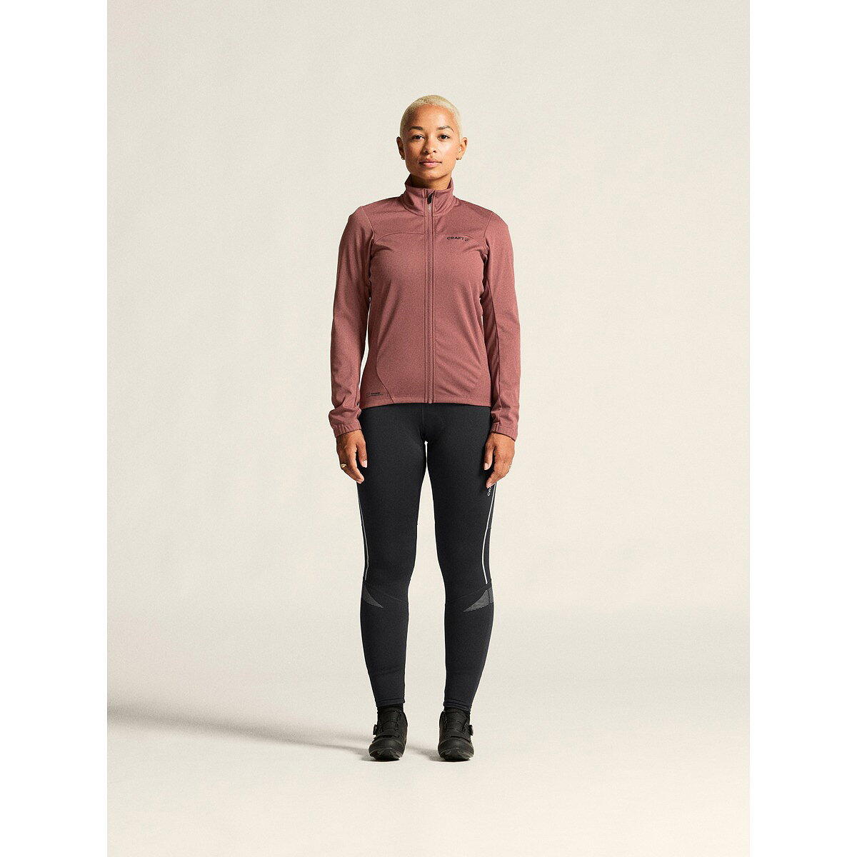 Craft Core Subz 2 Winter-Fahrradjacke Damen - Rose Brown 2/5