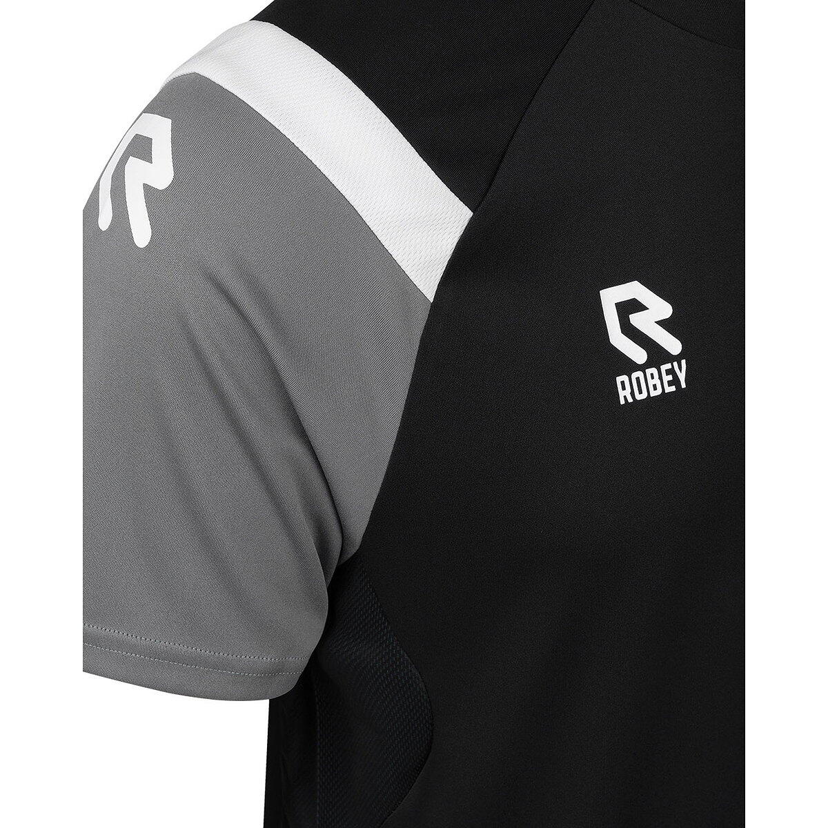 Robey Control Maillot Manches Courtes Enfants - Noir 140 2/4