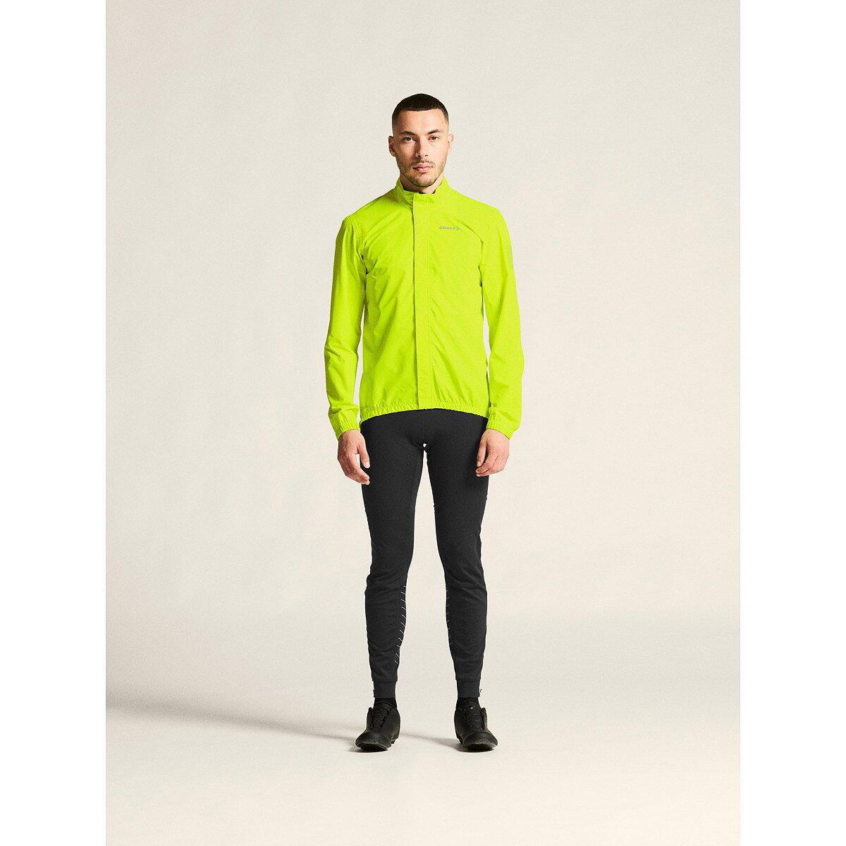 Craft Core Endur Hydro 2 Veste Pluie Vélo Homme - Jaune Fluo 2/5