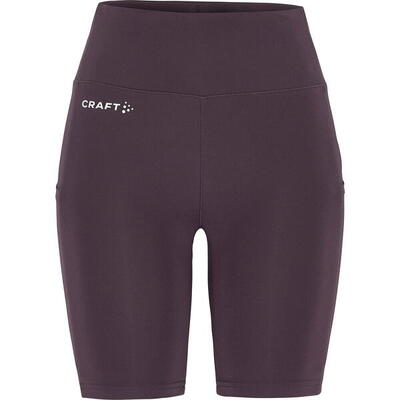 Craft adv essence tights 2 running short dames - dk plum.