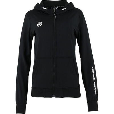 Indian maharadja kadiri hooded jacket dames - zwart