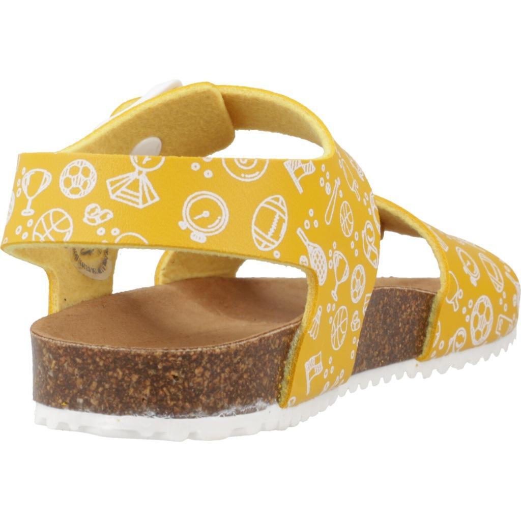 Sandales Garvalin Modèle 242470g Couleur Jaune 3/6
