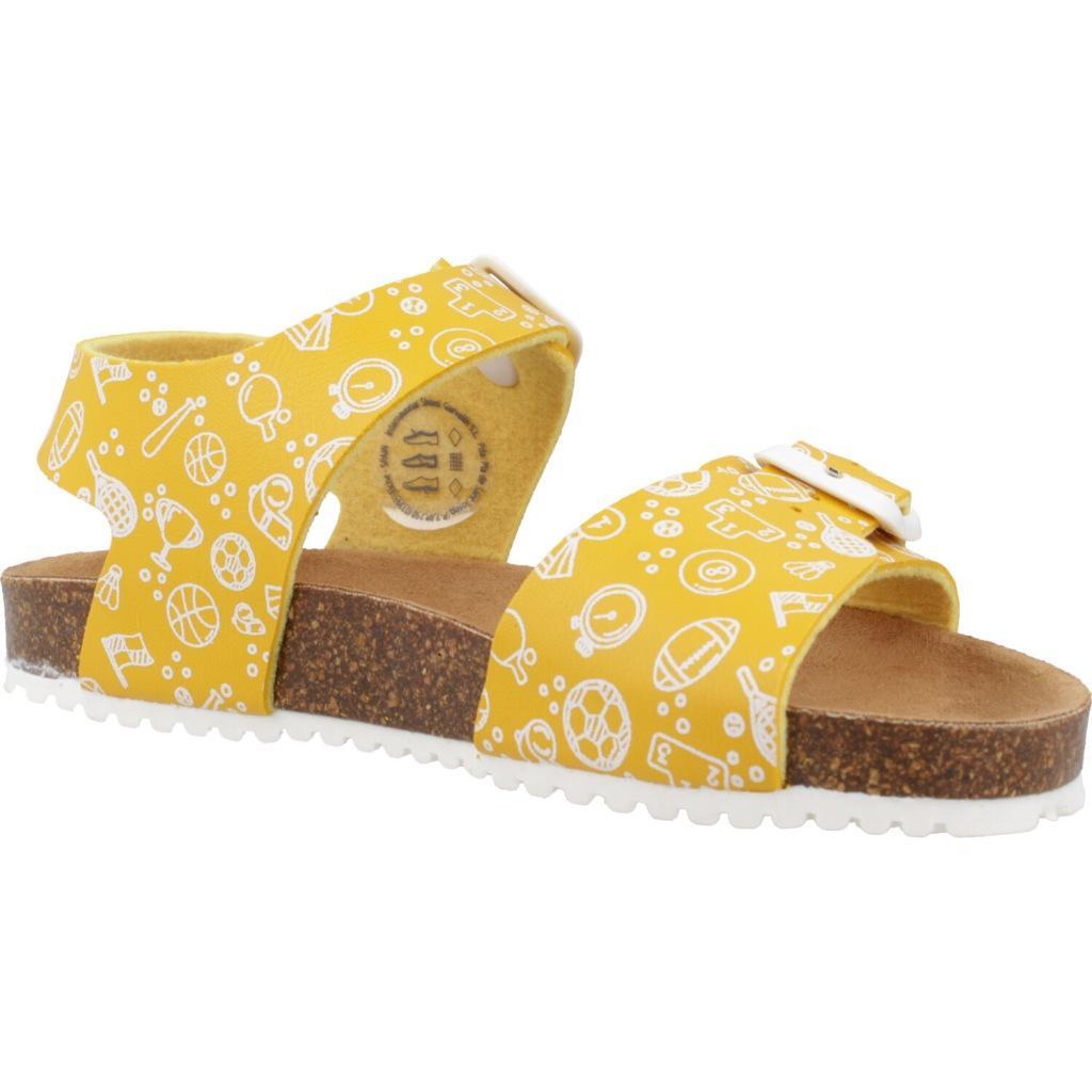Sandales Garvalin Modèle 242470g Couleur Jaune 5/6