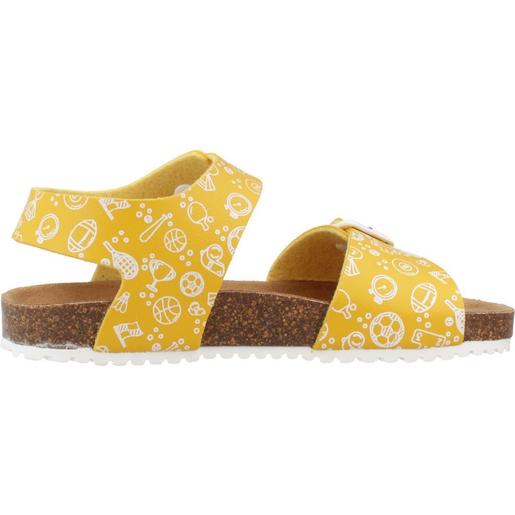 Sandales Garvalin Modèle 242470g Couleur Jaune 4/6
