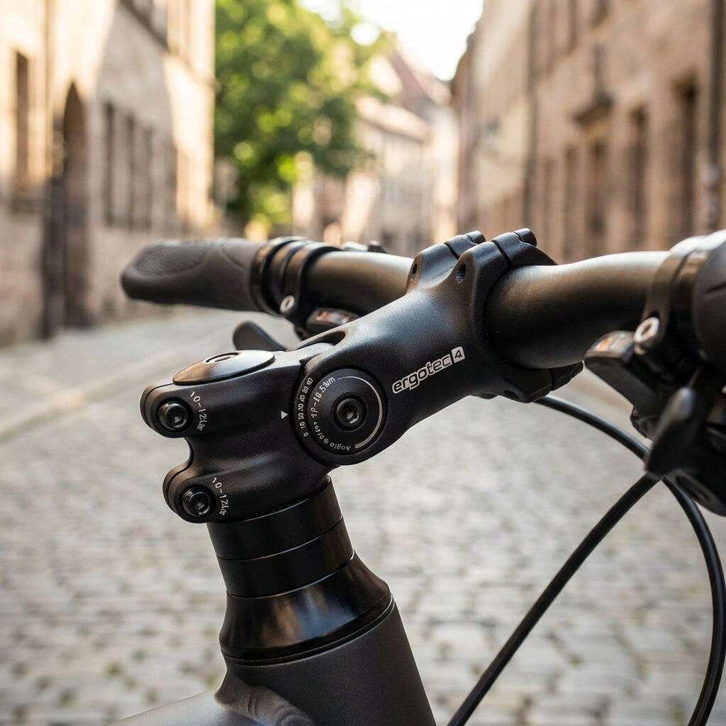 Ergotec Octopus 2 A-Head 31.8 - Adjustable Handlebar Stem in Black 2/2