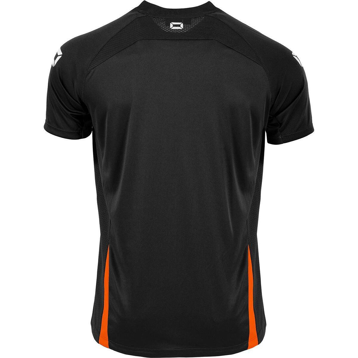 Stanno Stadio Maillot Manches Courtes Hommes - Noir / Orange 5/5