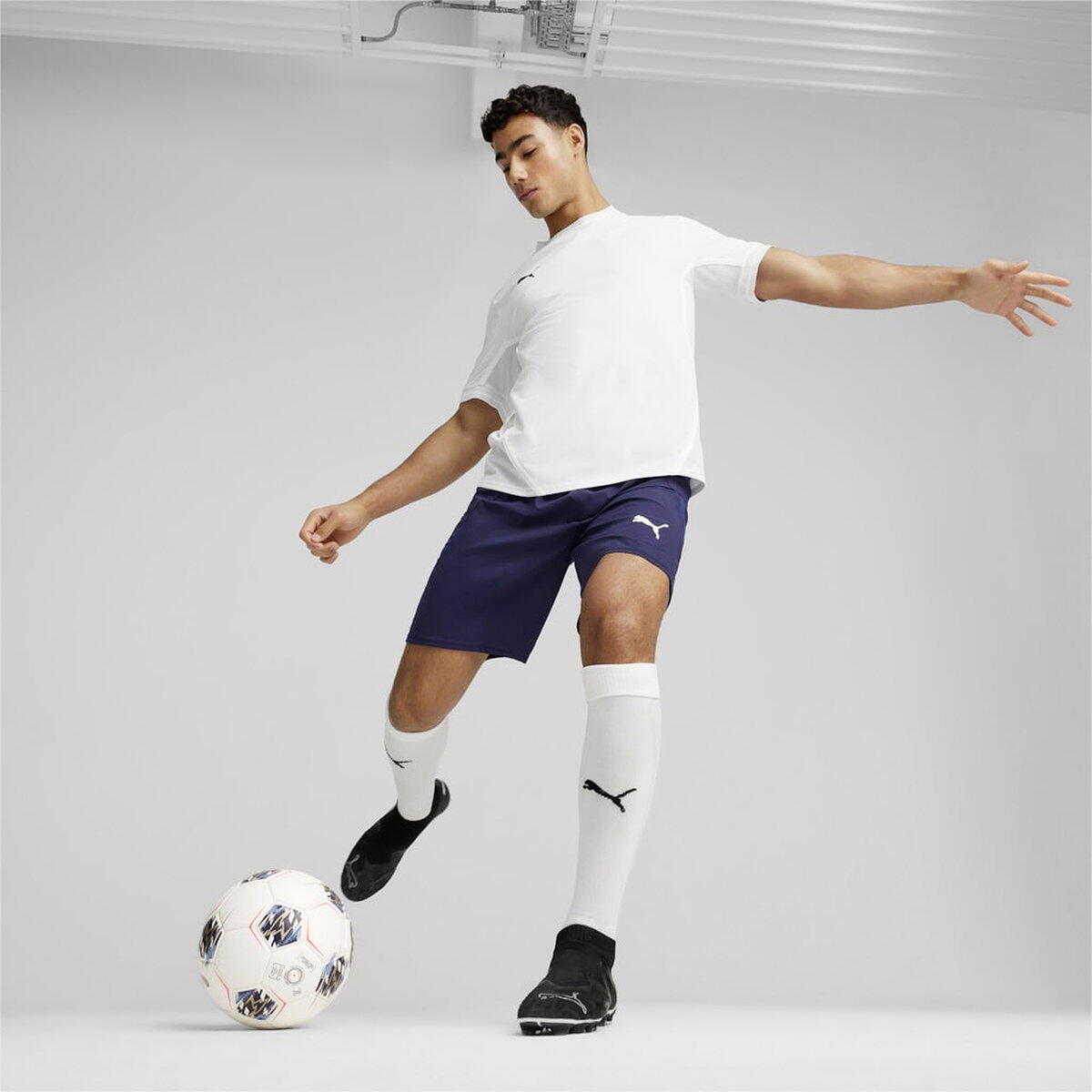 Puma Teamfinal Shirt Korte Mouw Heren - Wit. 4/5