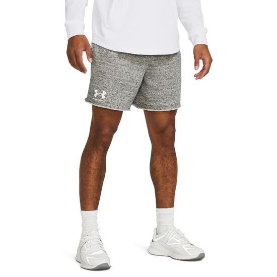 Under Armour Rival Terry 6 Herren Marine Kurze Hose