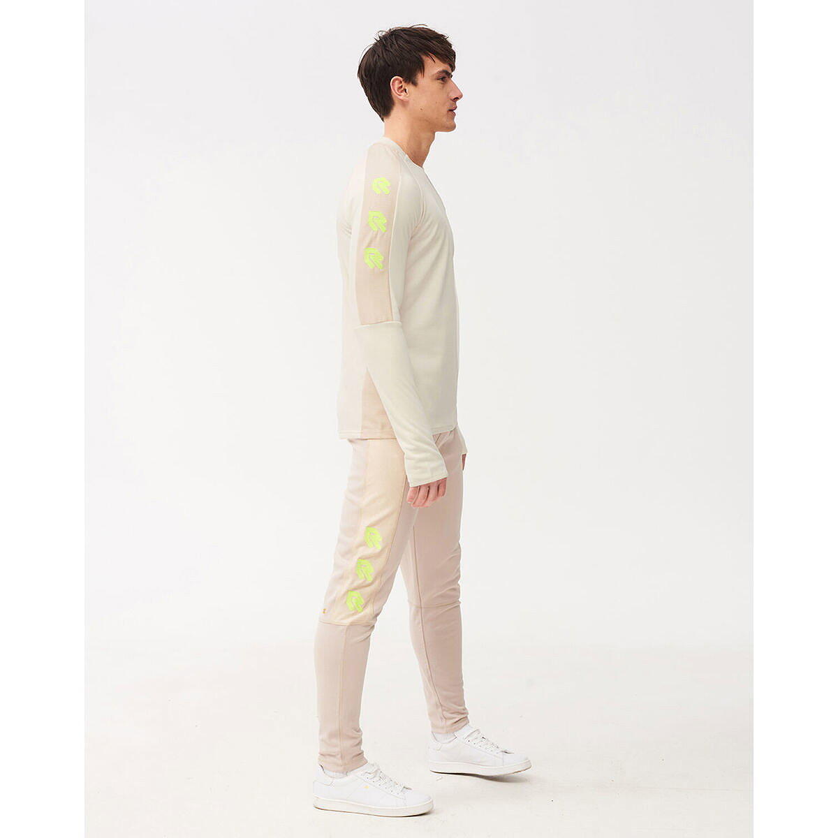 Robey Performance Pantalon d'entraînement Enfants - Sable / Jaune fluo 5/5