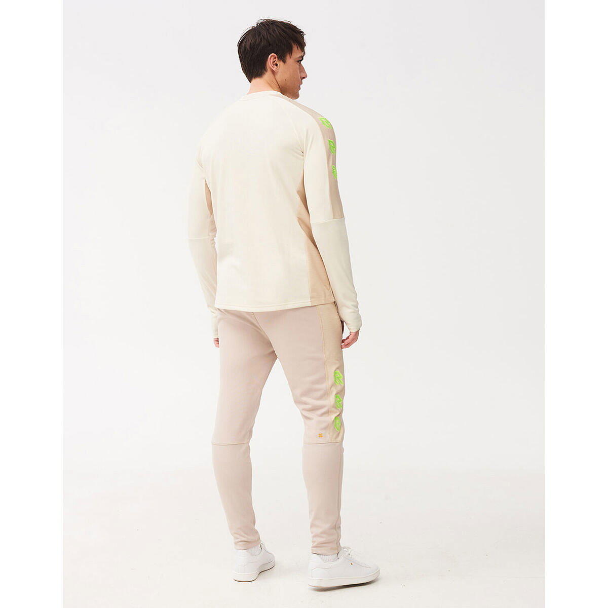 Robey Performance Pantalon d'entraînement Enfants - Sable / Jaune fluo 4/5