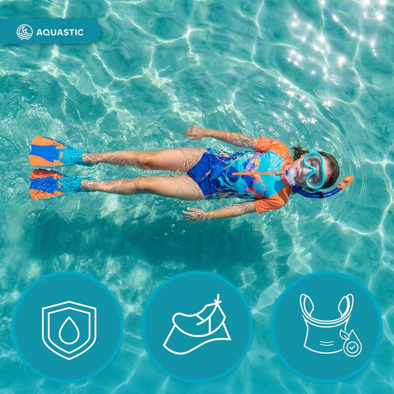 Snorkel pentru copii AQUASTIC Shelly
