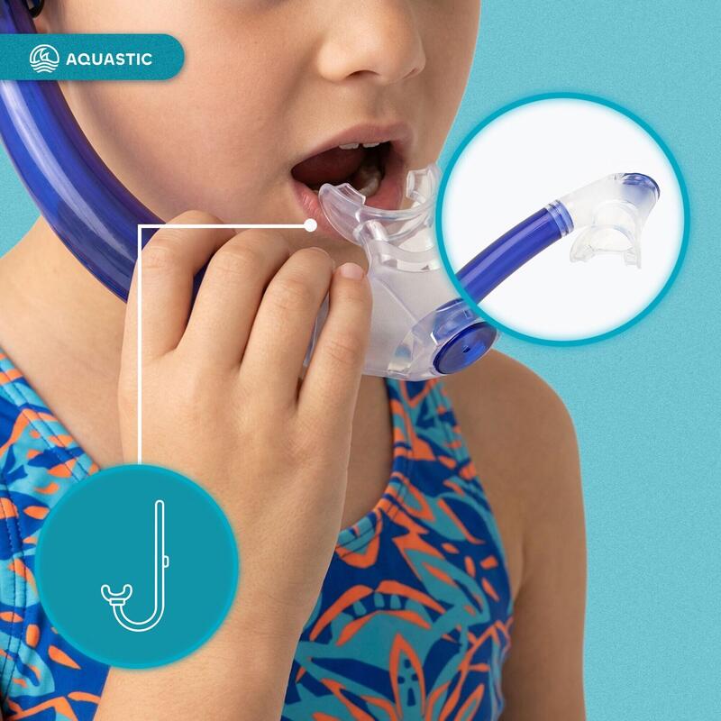 Snorkel pentru copii AQUASTIC Shelly