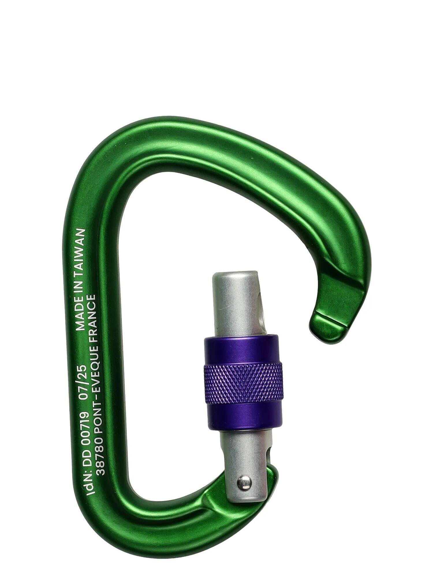 Karabinek wspinaczkowy Beal Be Safe Screw  - green 3/4
