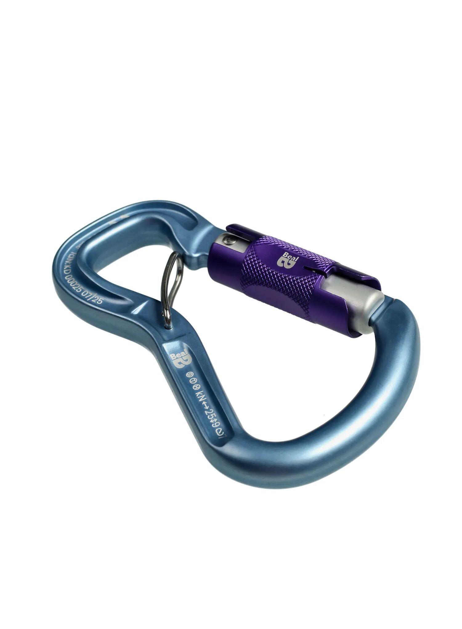 Karabinek wspinaczkowy Beal Orient Express Bi Matic  - blue 4/4