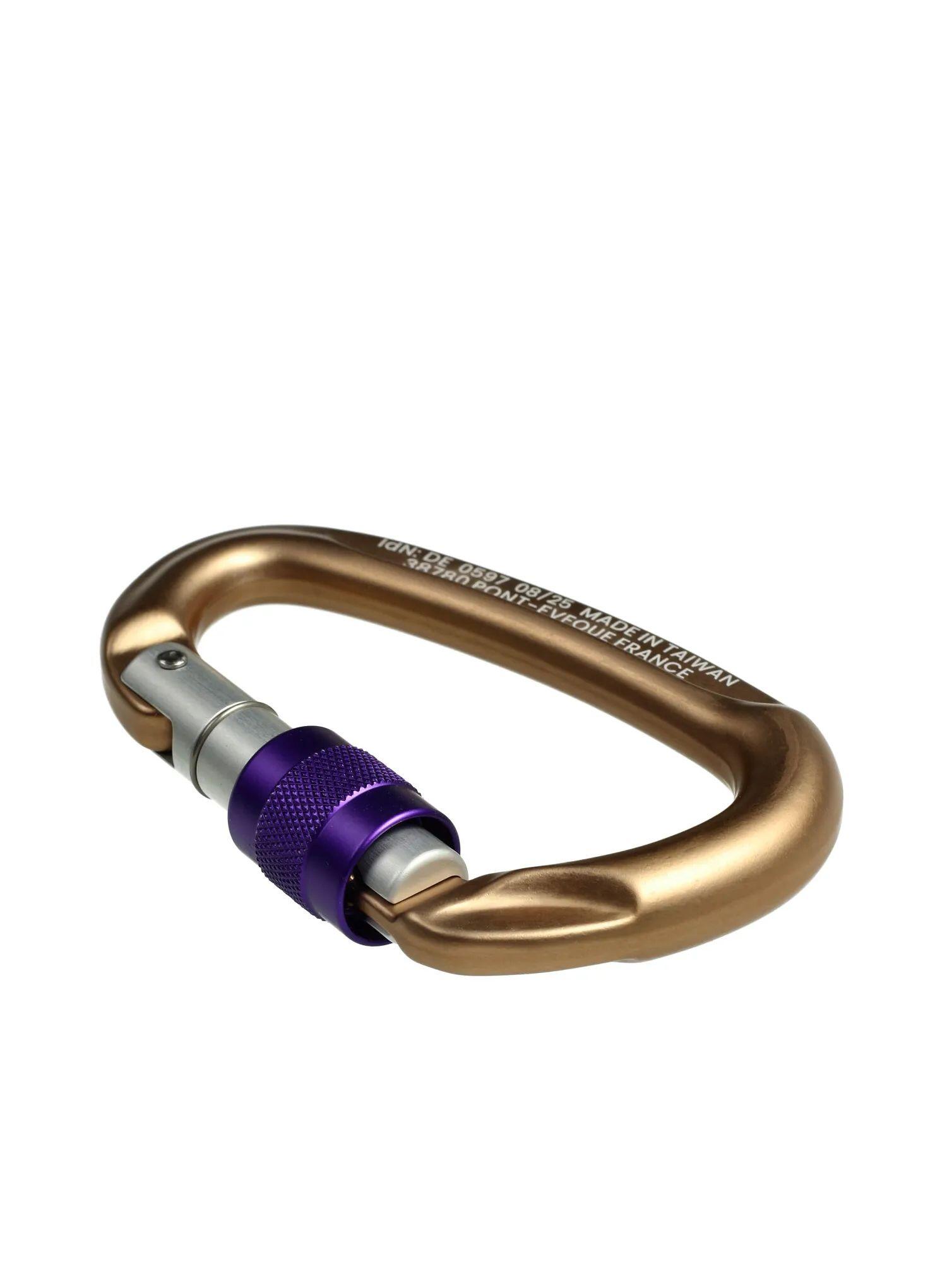 Karabinek wspinaczkowy Beal Be One Screw  - stone 4/4
