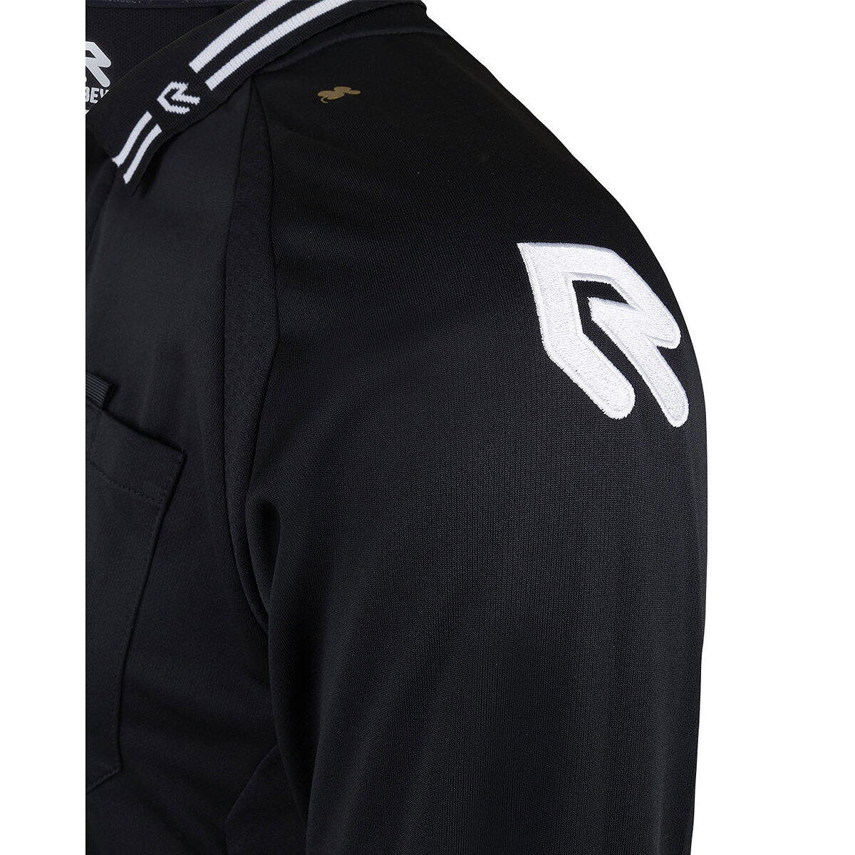 Robey Maillot Arbitre Manches Longues Hommes - Noir 3/4