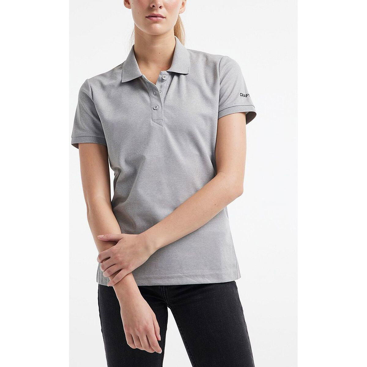 Craft Unify Polo Femmes - Gris Clair Mélange 3/5