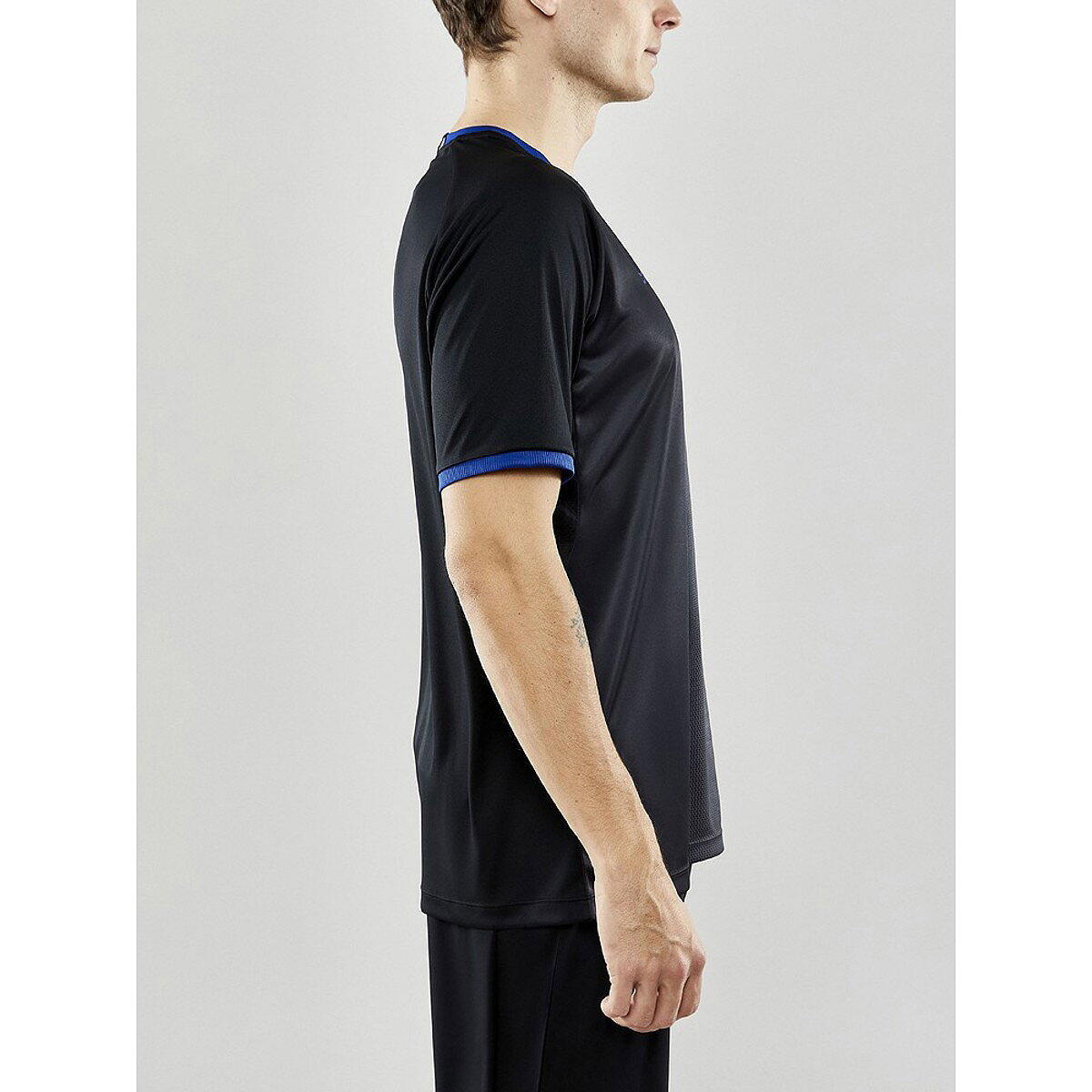 Craft Progress 2.0 Maillot Manches Courtes Hommes - Noir / Bleu 4/5