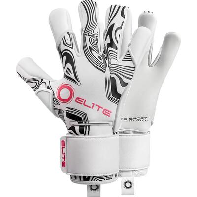 Elite sport nobre art s keepershandschoenen - zwart/wit maat 10