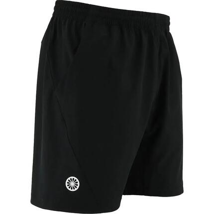 Short - Tennis - Hommes - Confort extensible, poches pour balles - Kadiri - Noir