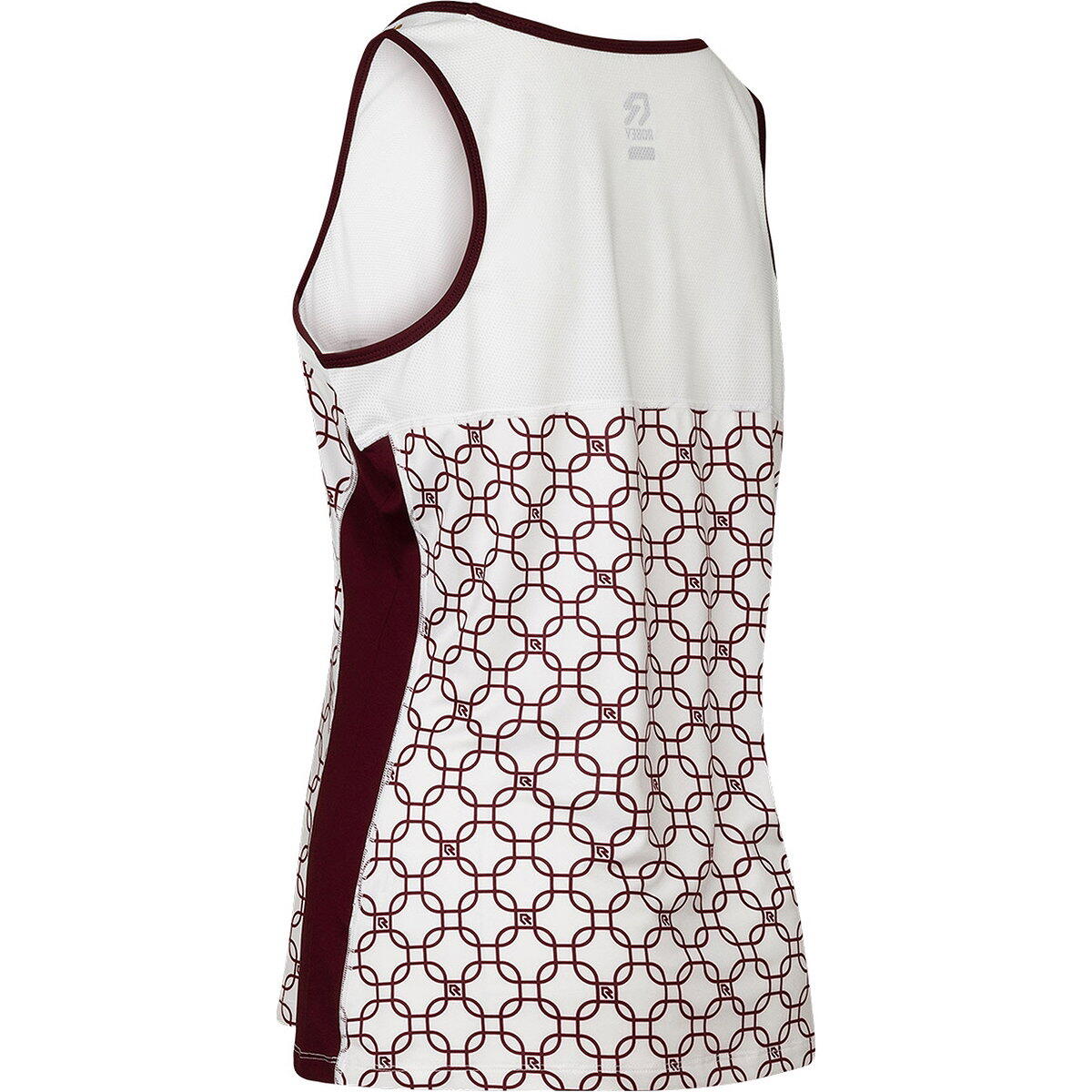 Robey Tennis Dropshot Débardeur Femme - Blanc / Bordeaux 3/5