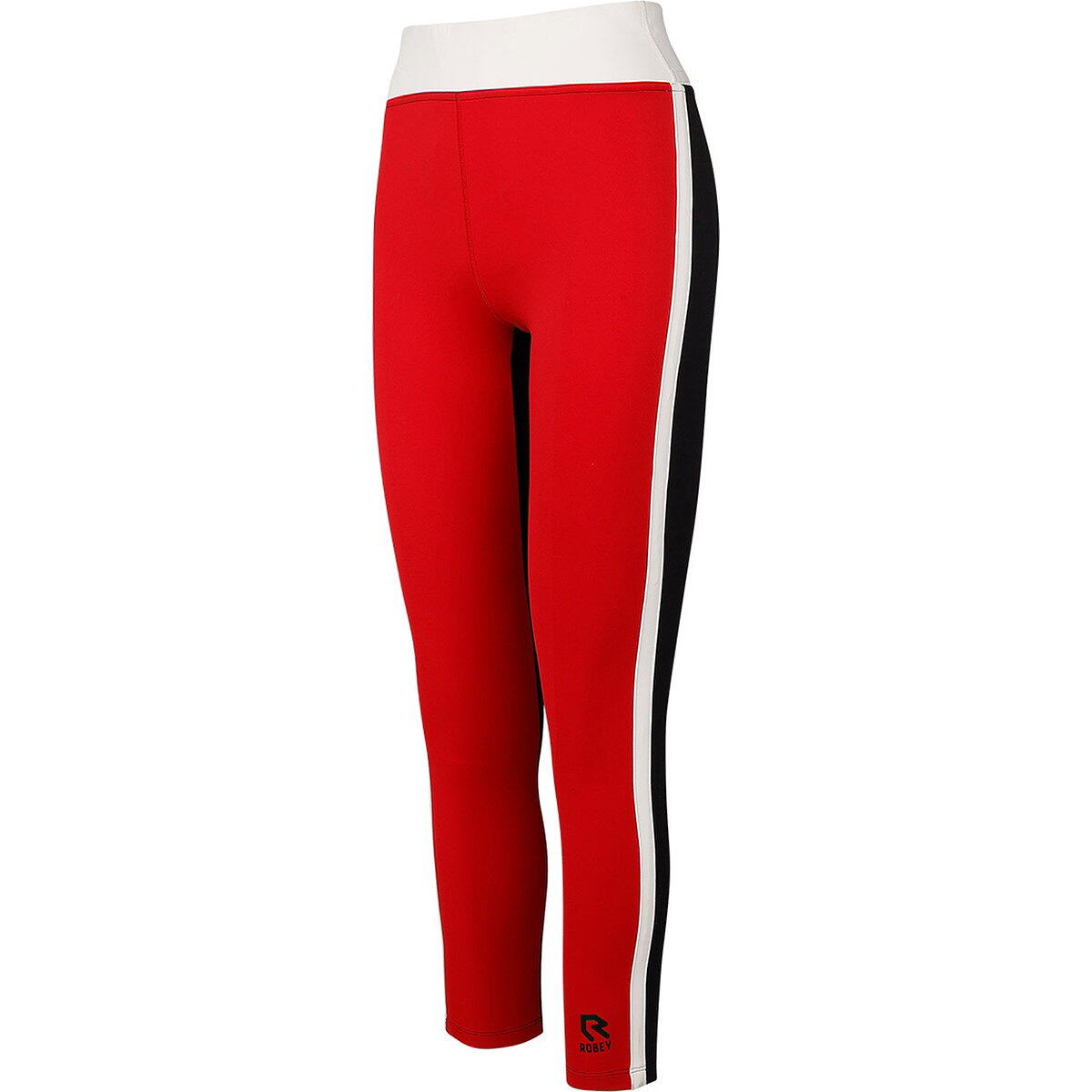 Robey Tennis Grand Slam Legging Femmes - Rouge / Noir / Blanc 3/4