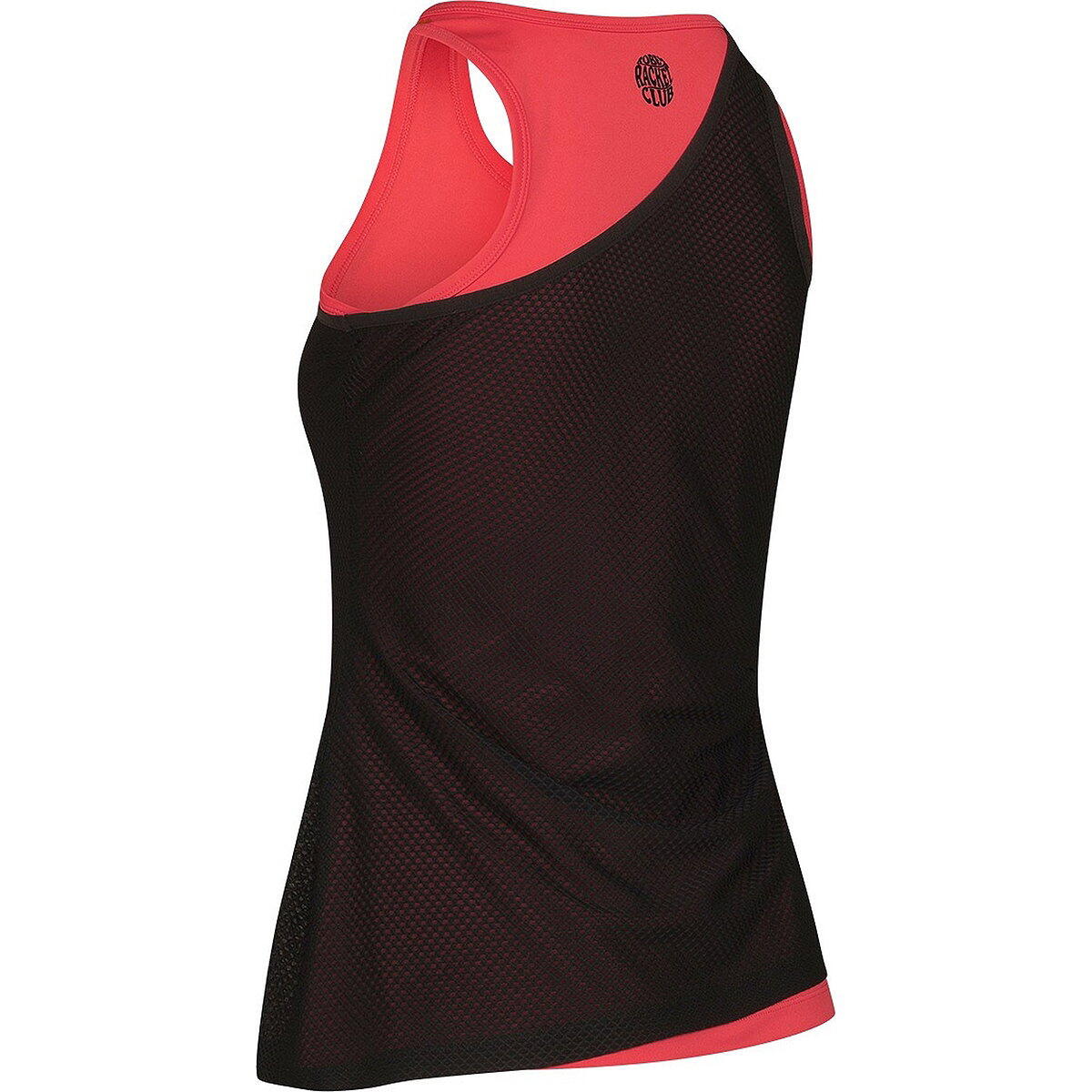 Robey Tennis Smash Débardeur Femme - Noir / Corail 3/5