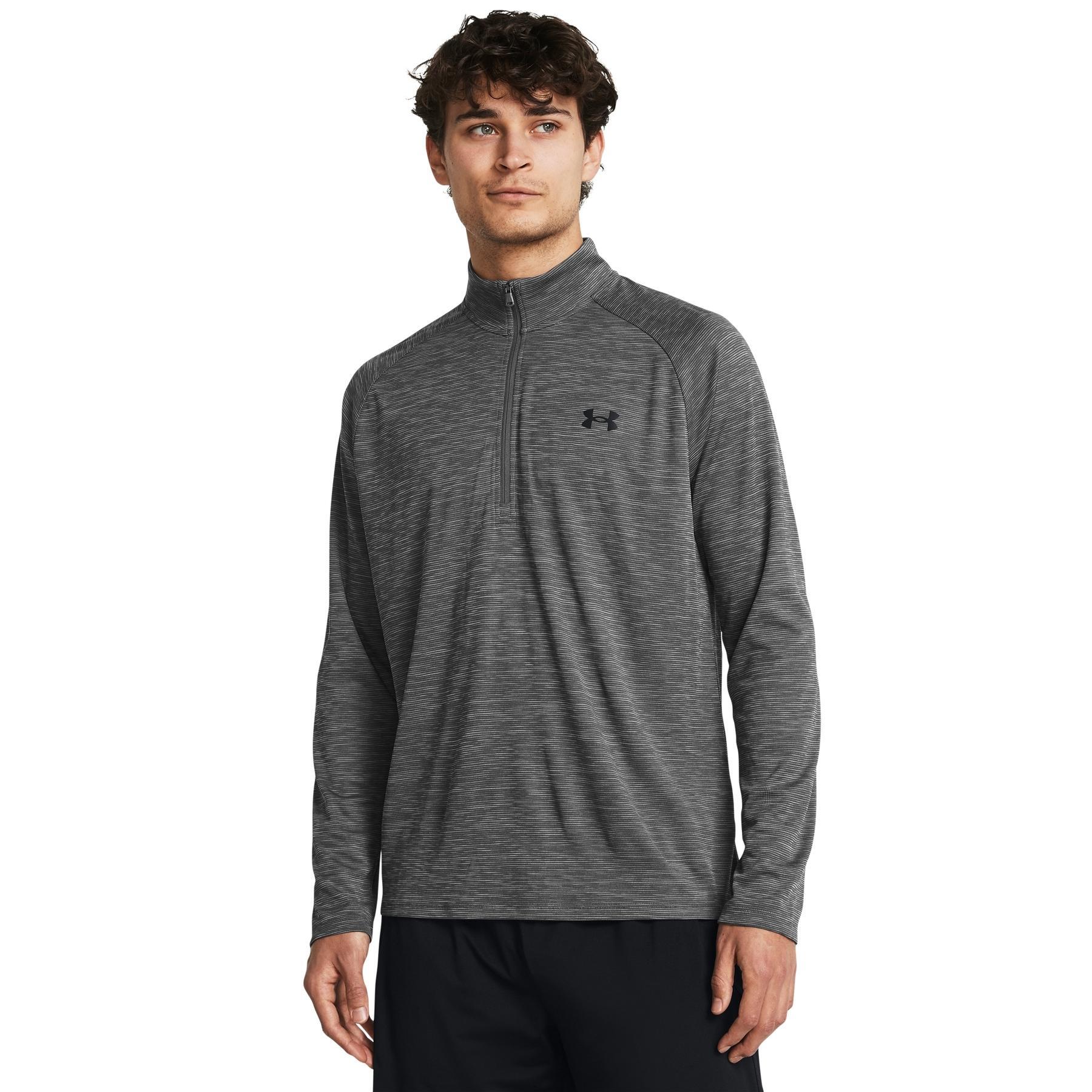 Under Armour Herren Langarmshirt Tech Textured 1/2 Zip 1382797 2/4