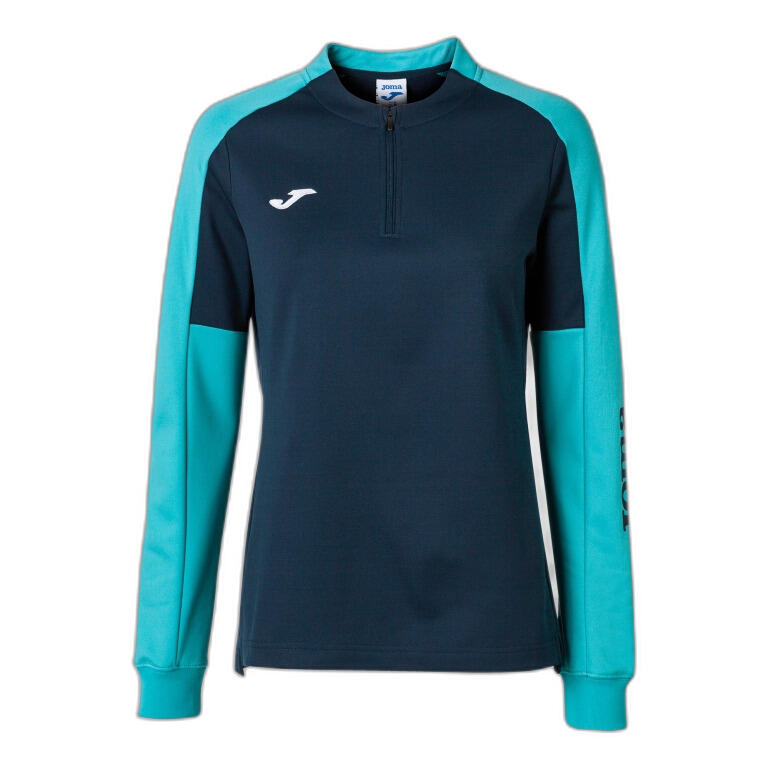 Sweat-Shirt Football Femme Joma Eco Championship Bleu Marine 5/5