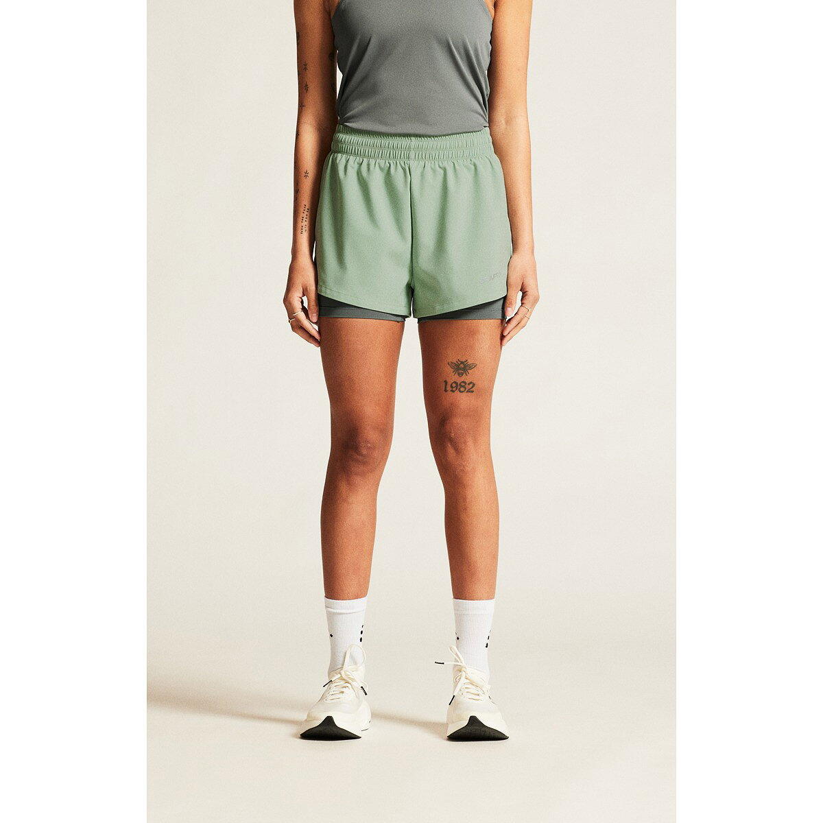Craft Adv Essence 2 Short de Running 2-en-1 Femmes - Glacial 4/5