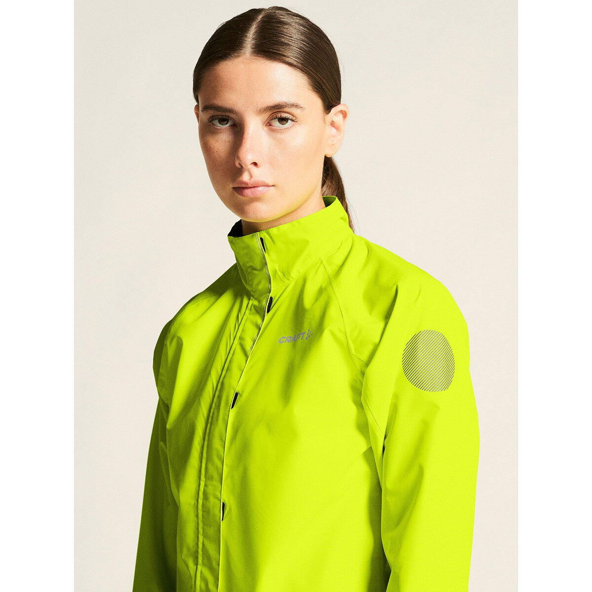 Craft Core Endur Hydro 2 Veste Pluie Vélo Femmes - Jaune Fluo 4/5