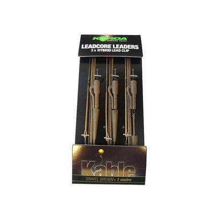 Montage Korda Leadcore Leaders - Hybrid Lead Clip QC Swivel