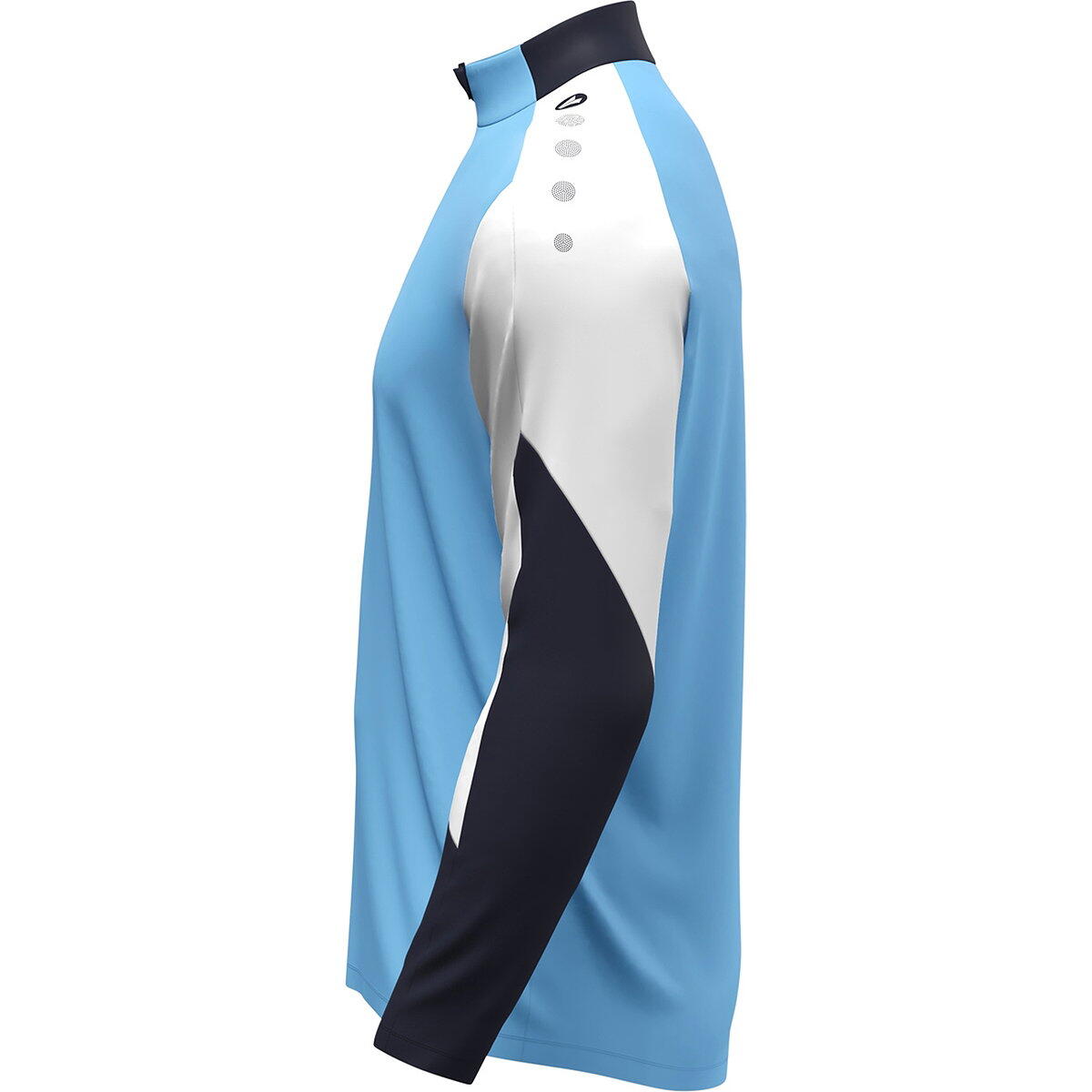 Jako Dynamic Ziptop Dames - Hemelsblauw / Wit / Marine | L 4/4