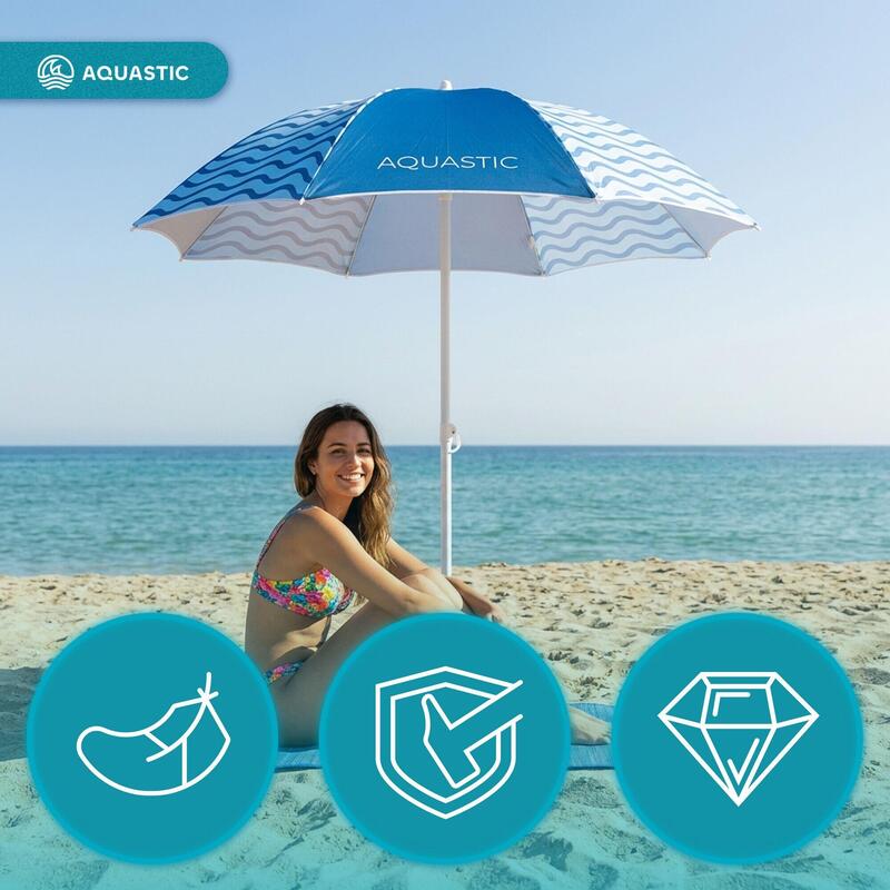AQUASTIC Umbrela de plaja Ombrelo