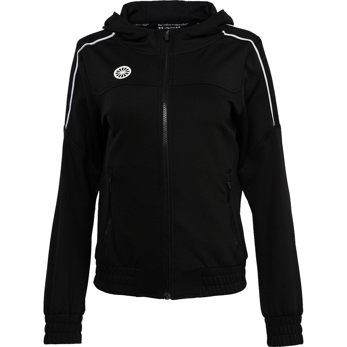 Indian Maharadja Jaipur Performance Hooded Jacket Femmes - Noir 2/4