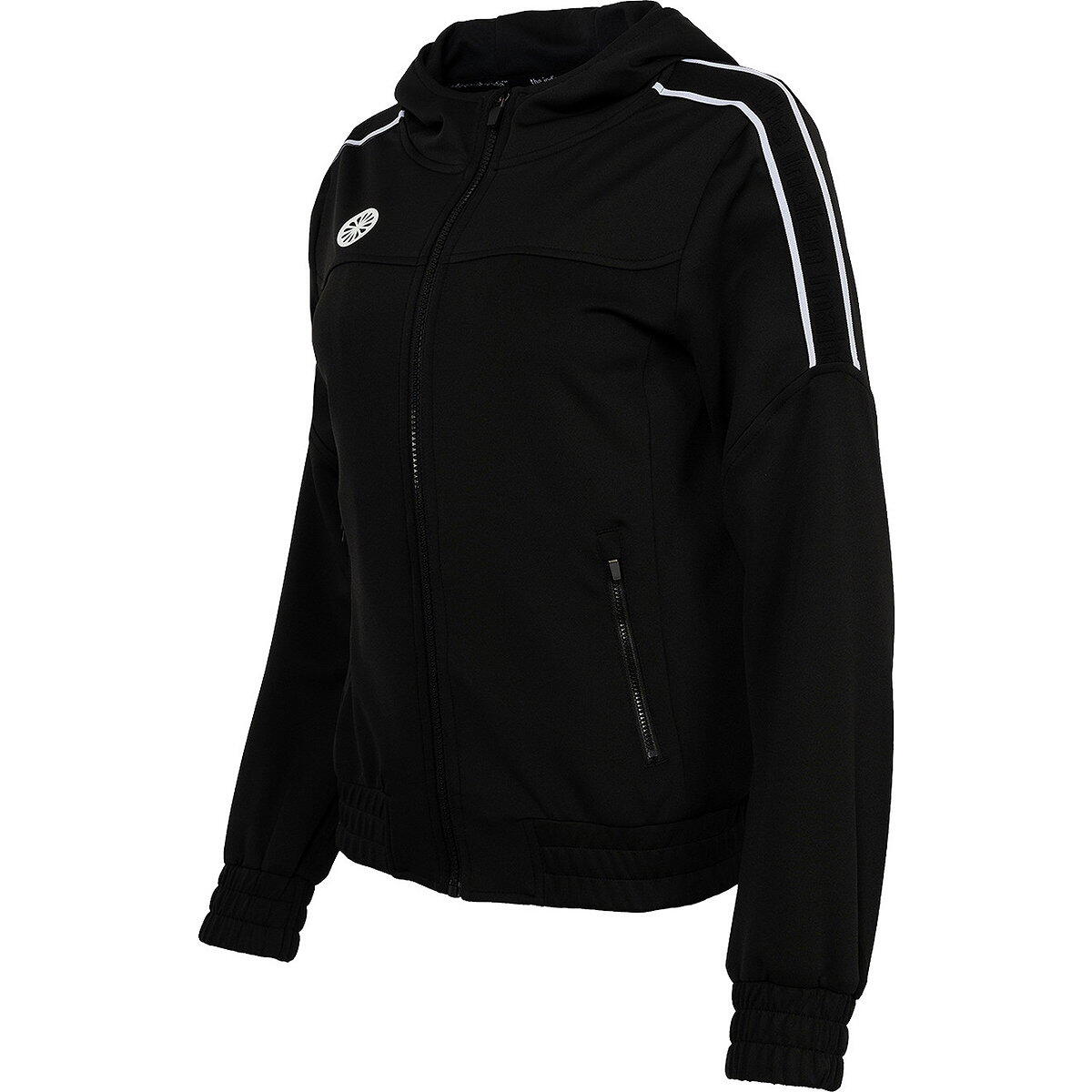 Indian Maharadja Jaipur Performance Hooded Jacket Femmes - Noir 4/4