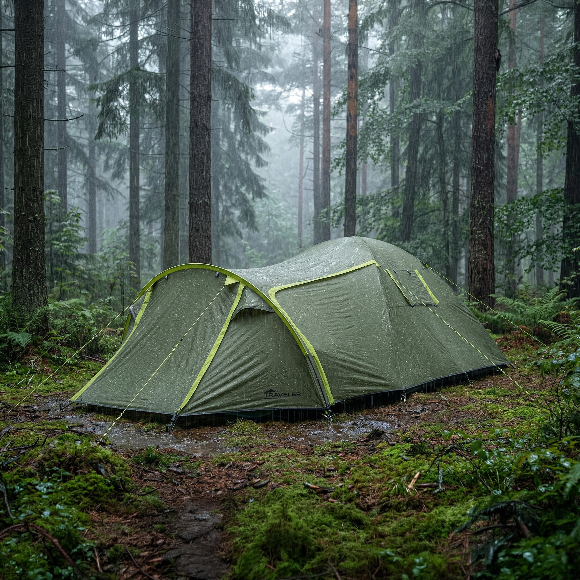 Namiot kempingowy Vayox VA0429 Traveler 3-osobowy 4/8
