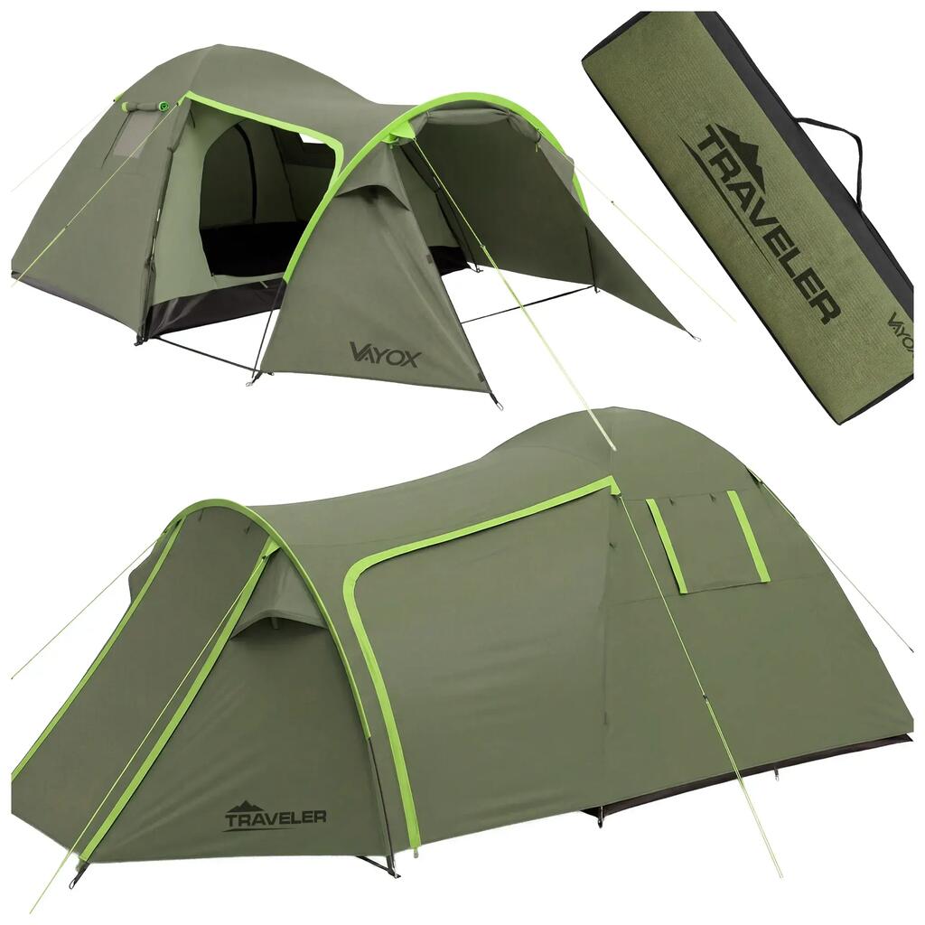 Палатка къмпинг Vayox VA0429 Traveler 3-местна