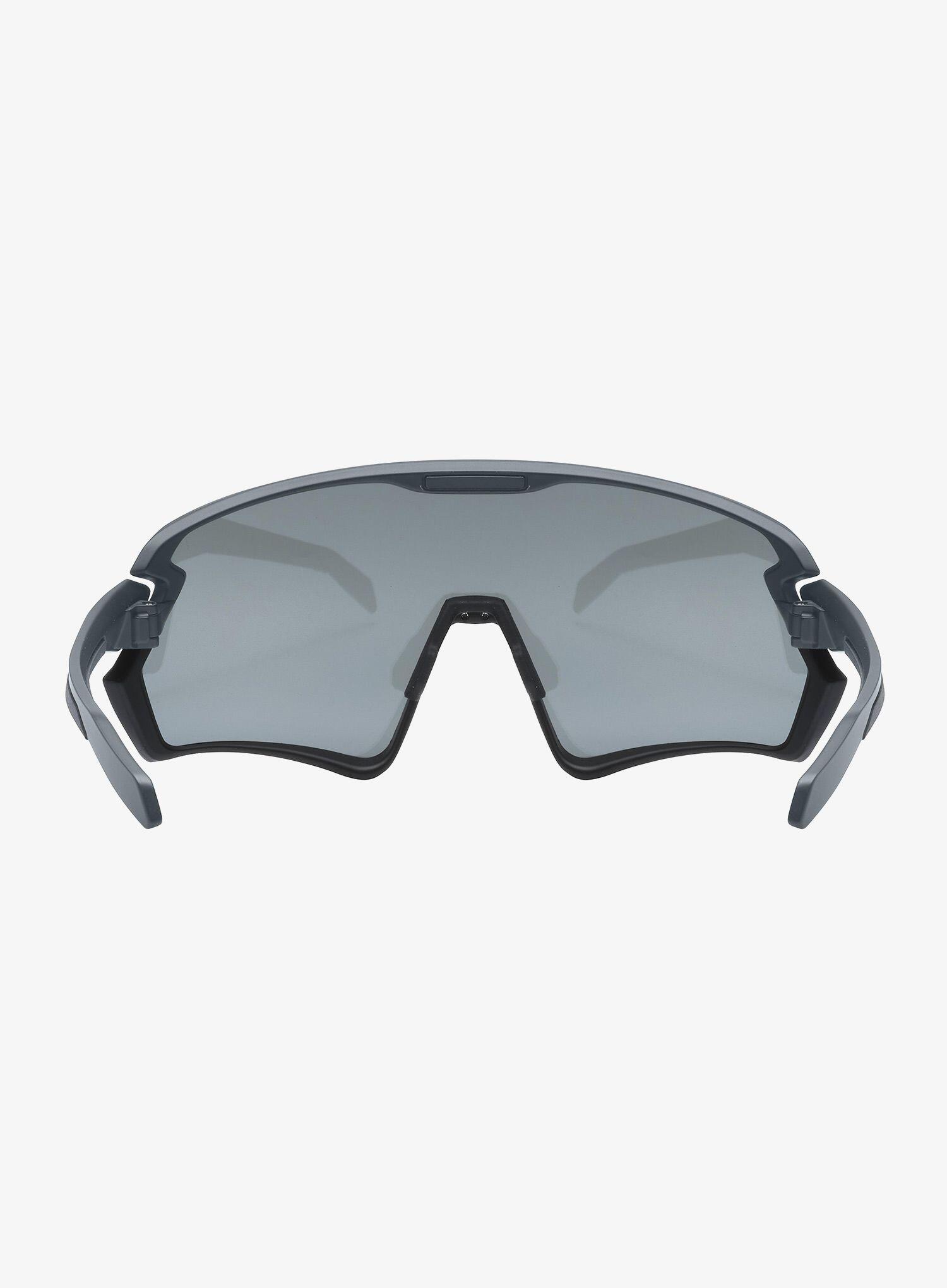 Okulary rowerowe Uvex Sportstyle 231 2.0 - grey black matt/mirror silver 4/5