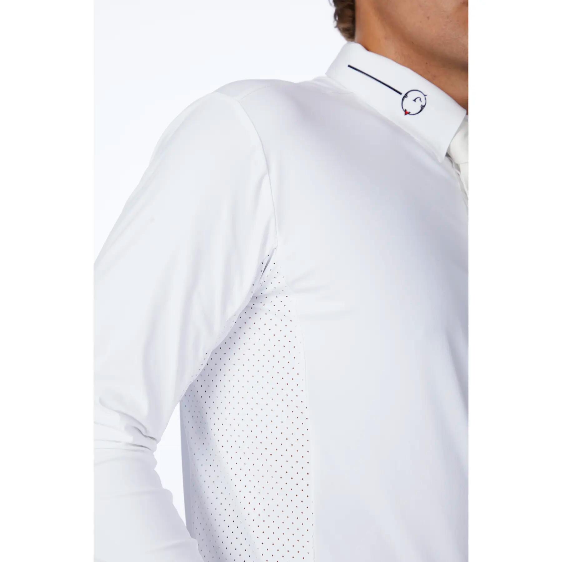 Camisa de manga comprida feminina para montar Vestrum Gemini 5/5