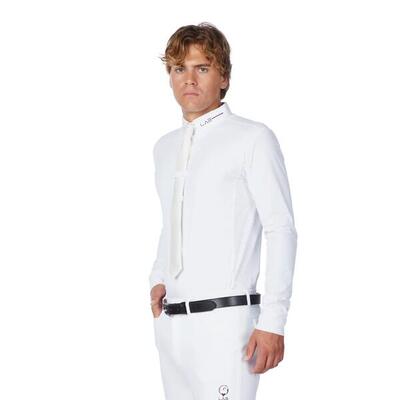 Camicia da concorso equestre a maniche lunghe da donna Vestrum Gemini